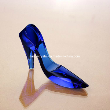 2014 Lauda Popular Shinning Blue Crystal Shoe