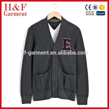 Latest v-neck mens hoodies and sweatshirts button front grey