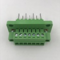 7 pin through wall mounting plug-in terminal block