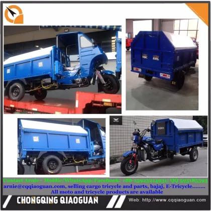Custom ZONGSHEN Engine 200cc/250cc Hydraulic Trash Can Motorcycle