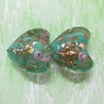 wholesale heart lampwork glass pendants from China