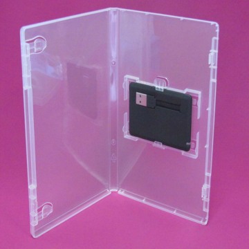 14mm usb flash drive card dvd pp packaging box/case/holder