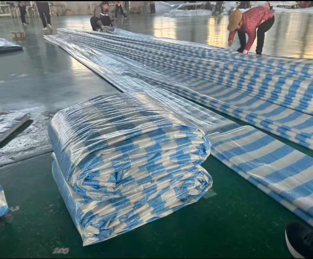 כיסוי ברזנט פס כבד של PE