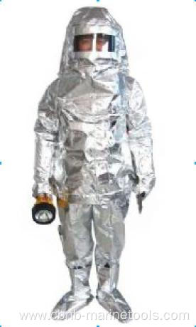 Aluminized Firemans outfit for fire fighter suit