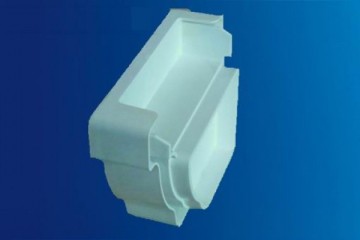 pvc rain gutter export
