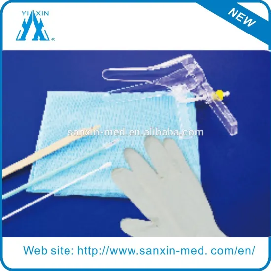 Custom eco-friendly surgical Instruments disposable gynecological set