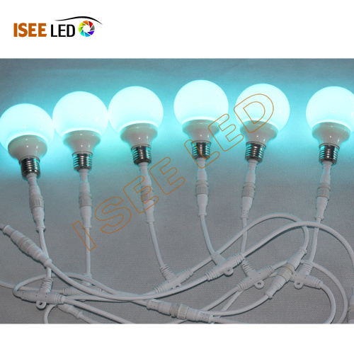 DMX 3D Led RGB Bulb Chuỗi Pixel Disco