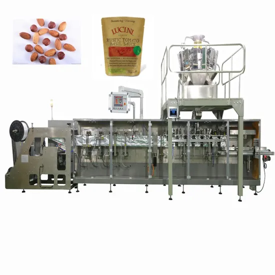 Chinese factory zipper bag packaging machine