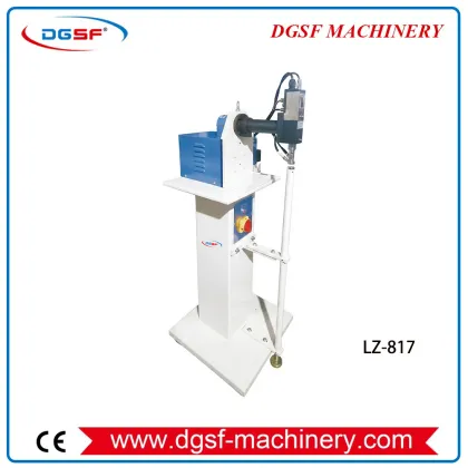 Vertical handbag and luggage hammer leveling machine (silent type) LZ-817