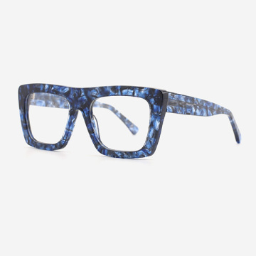 Rectangular Acetate Male's Optical Frames 23A3177