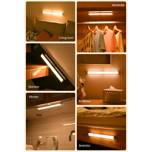 Battery Charging Under Cabinet Lights 800mAh Motion Sensor Led Lights USB Rechargeable Supplier