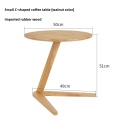 Small solid wood coffee table