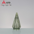 Servo tavolo dell&#39;albero di Natale LED LED Glass Jar