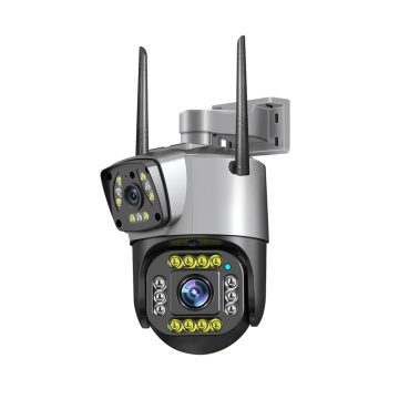 V380 4G Dual Lens Humanoid Detection Waterproof PTZ Camera System