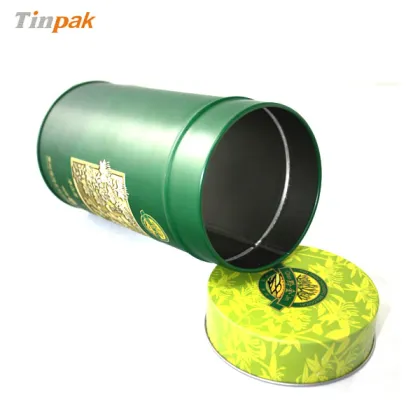 honeysuckle green tea tin packaging can