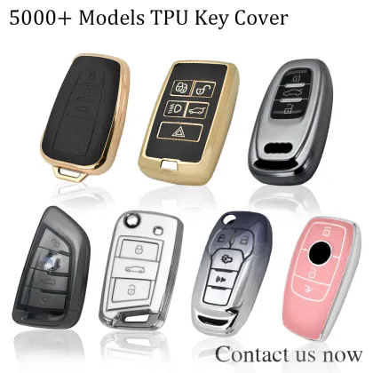 TPU Protective Car Key Case Cover - Key Accessories for Car Key Protection