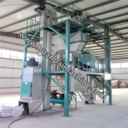 1-3TPH poultry farming equipment poultry feeds / feed processing machines / animal feed mixing machine
