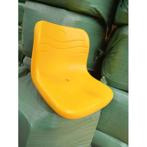 Middle backrest hollow plastic chair