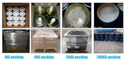 Chemical liquid silicone oil with different viscosity