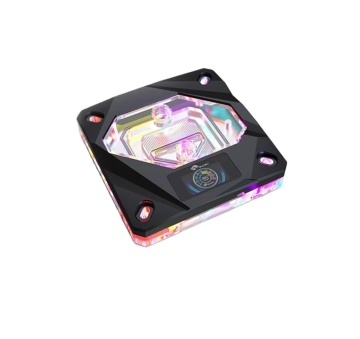 Bykski CPU Water Block with OLED Temp Display for Intel LGA 1700/115X/2011/X99 - A-RGB CPU-FIRE-ON-I