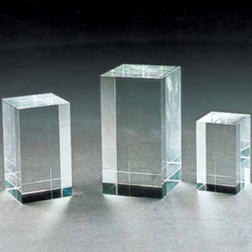 k9 blank crystal cube block