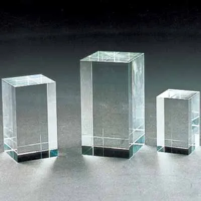 k9 blank crystal cube block