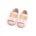 Bow-knot Real Leather Children Girl Dress Shoes