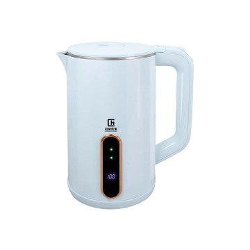 NEW Stainless Steel Cordless 1.5L Double Layer Electric Kettle for Hotels and Homes