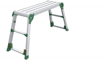 Aluminum adjustable working platform