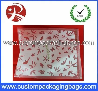 Custom Packaging Bags Green Underwear Packaging Bags