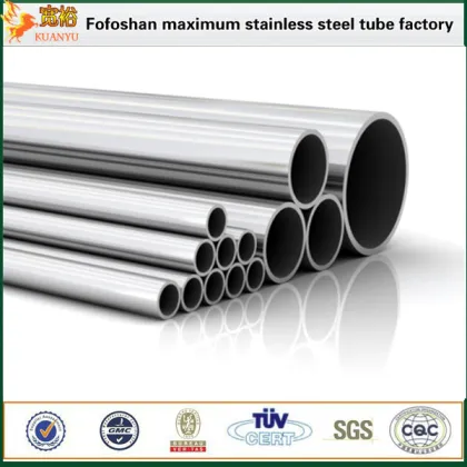 TWSS stainless steel 304 pipes are ERW welded domestic water piping