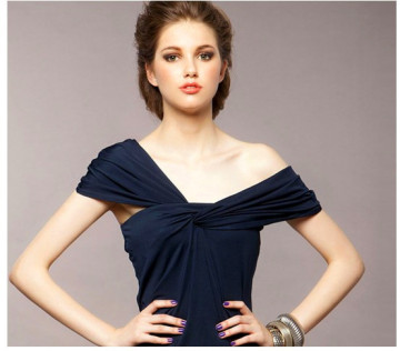 Maxi Convertible Chiffon Dresses Girls Fashion Dress
