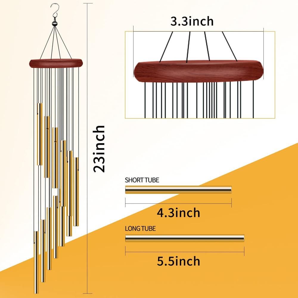 Carillons éoliens pour le jardin