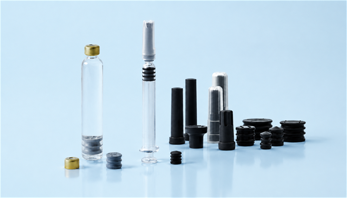 hypoallergenic elastomeric closure for injectable drugs