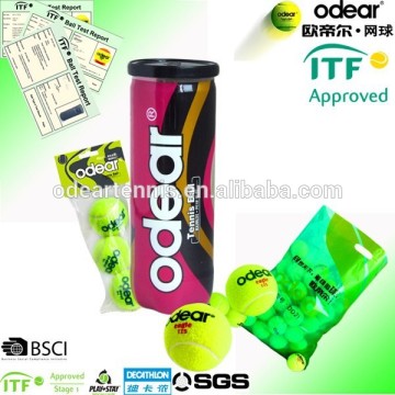Tennis ball manufacture presurized tennis ball itf
