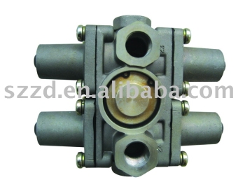 four-circuit protection valve