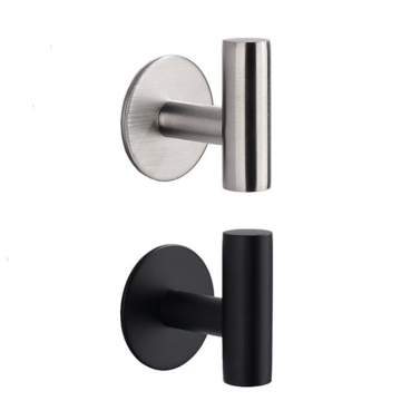 Stainless Steel Silver Bathroom Hardware Set - Towel Rack, Toilet Paper Holder, Towel Bar, Hook
