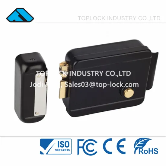 12v Door Lock Electric Rim Locks for Gates with CE Rohs Certification