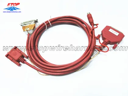 D-sub data cable assembly