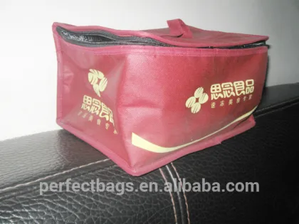 For frozen food cooler bags aluminum foil cooler bags