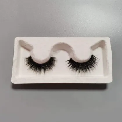 Premium Paper Pulp Molded Eyelashes Trays, Package Box