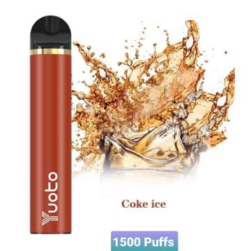 Yuoto 1500 puflar tek kullanımlık vape toptan