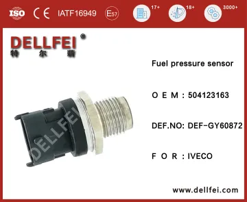 New Common Rail High Pressure Sensor 504123163 for IVECO
