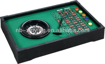 Game da tavolo a ruote roulette di alta qualità con PVC nero