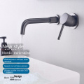 Wholesale luxury hot cold concealed basin faucet