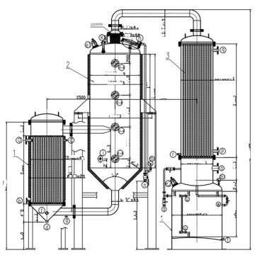 Edelstahlflüssigkeitsmaterialverdampfer