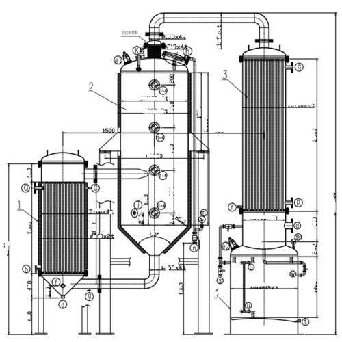 Évaporateur de matériau liquide en acier inoxydable