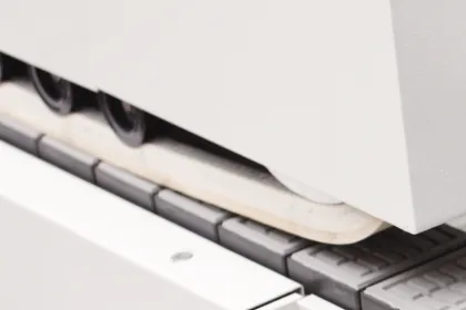 Door core board edge sanding machine