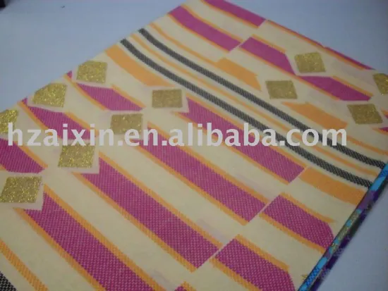 100% cotton African Golden Wax fabric