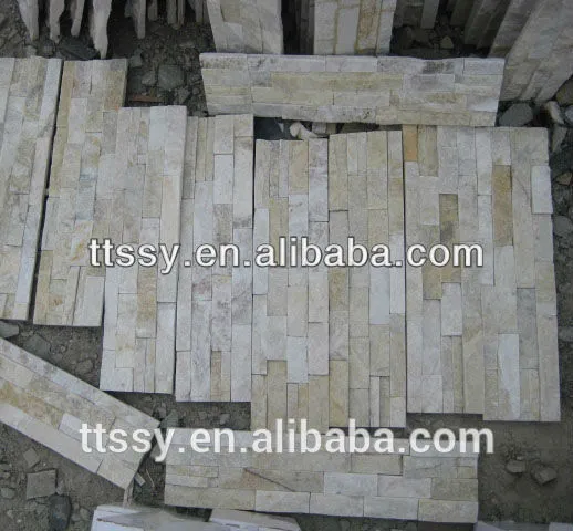 yellow thin stone veneer